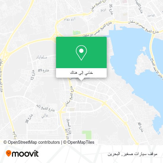 خريطة موقف سيارات صغير