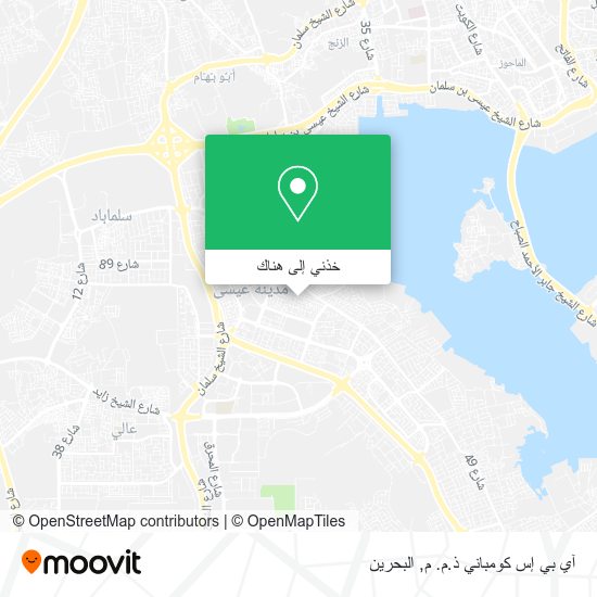 خريطة آي بي إس كومباني ذ.م. م