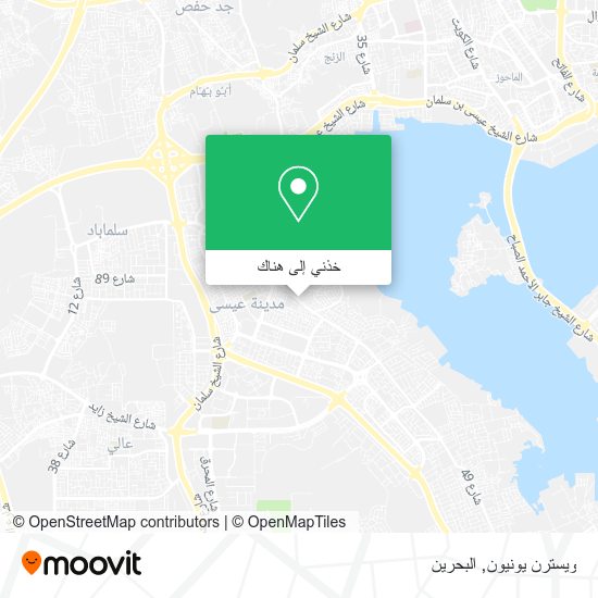 خريطة ويسترن يونيون