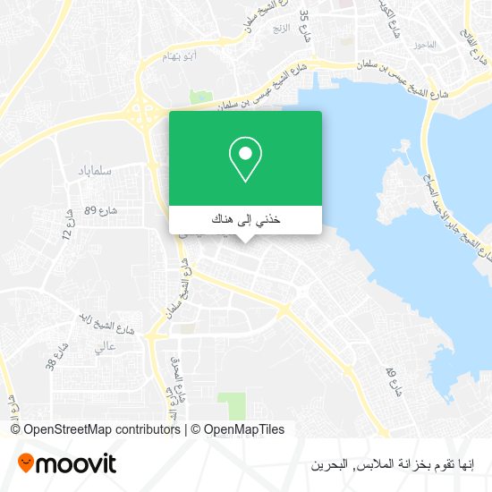 خريطة إنها تقوم بخزانة الملابس