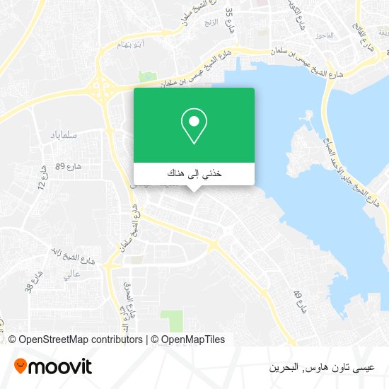 خريطة عيسى تاون هاوس