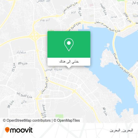 خريطة البحرين