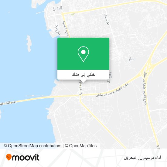 خريطة أداء بوسيدون