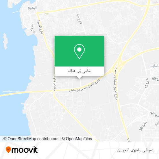 خريطة تسوكي رامين