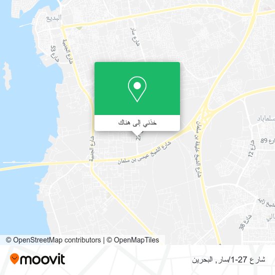 خريطة شارع 27-1/سار