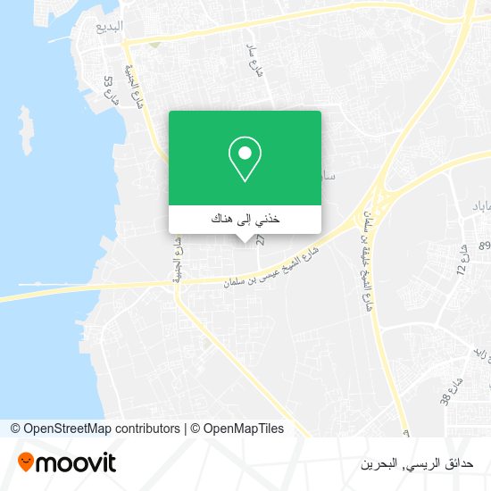 خريطة حدائق الريسي