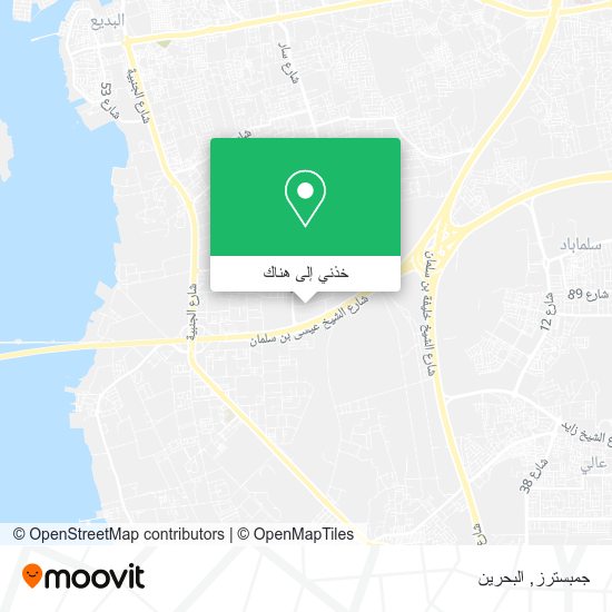 خريطة جمبسترز