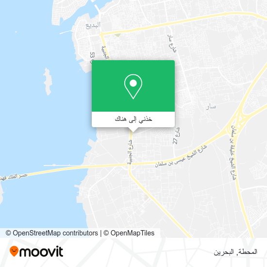 خريطة المحطة