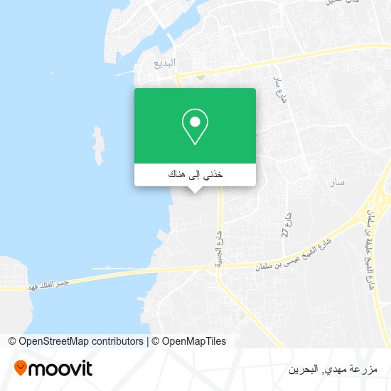 خريطة مزرعة مهدي