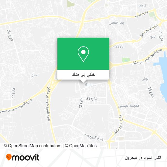 خريطة النار السوداء