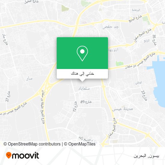 خريطة بيسون