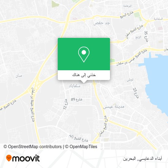 خريطة أبناء الدعايسي