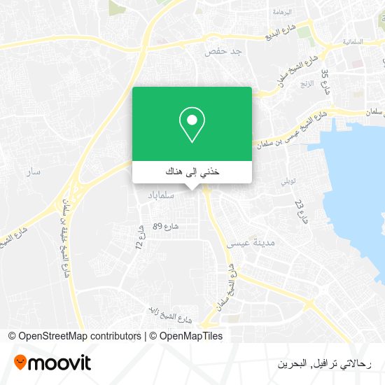 خريطة رحالاتي ترافيل