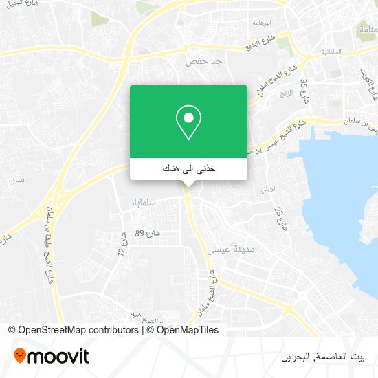 خريطة بيت العاصمة