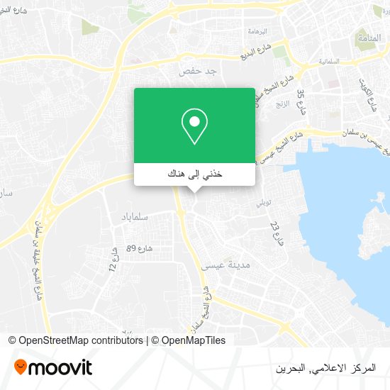 خريطة المركز الاعلامي