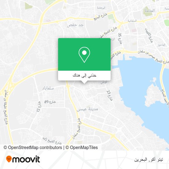 خريطة تيتو أكو