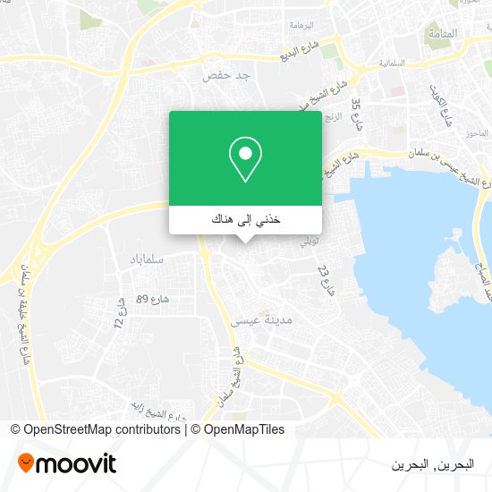 خريطة البحرين