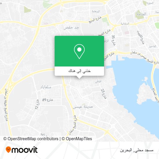 خريطة مسجد محلي