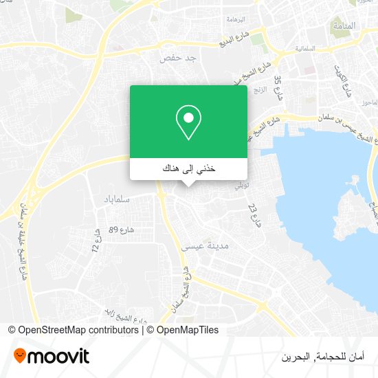 خريطة أمان للحجامة