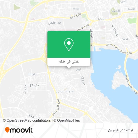 خريطة فوندامنت