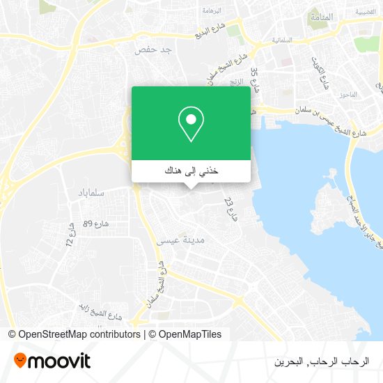 خريطة الرحاب الرحاب