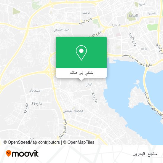 خريطة منتجع