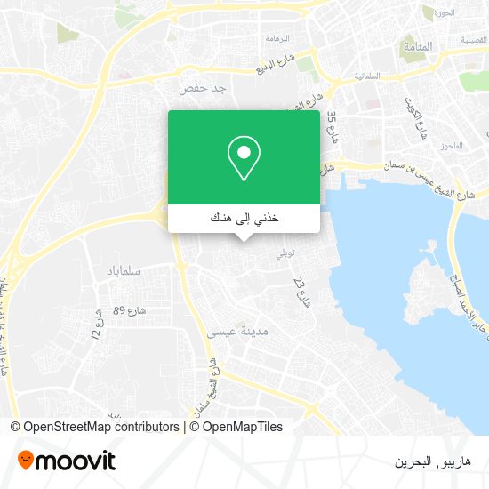 خريطة هاريبو