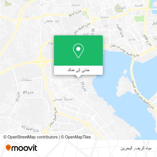 خريطة مياه الريف