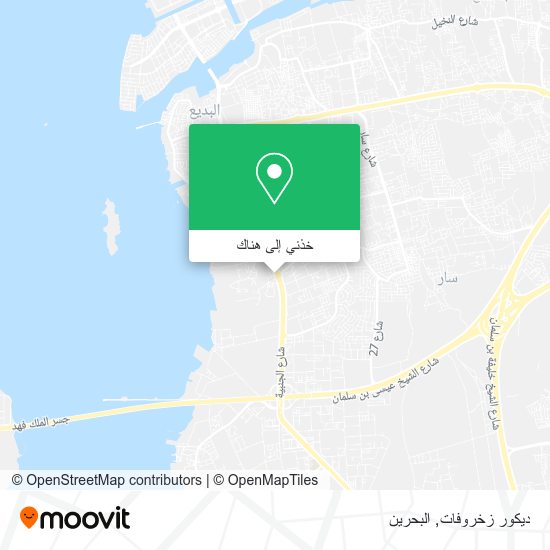 خريطة ديكور زخروفات