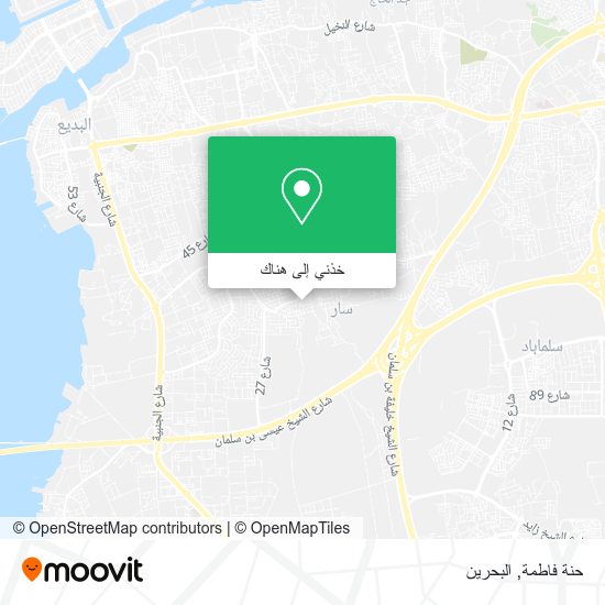 خريطة حنة فاطمة