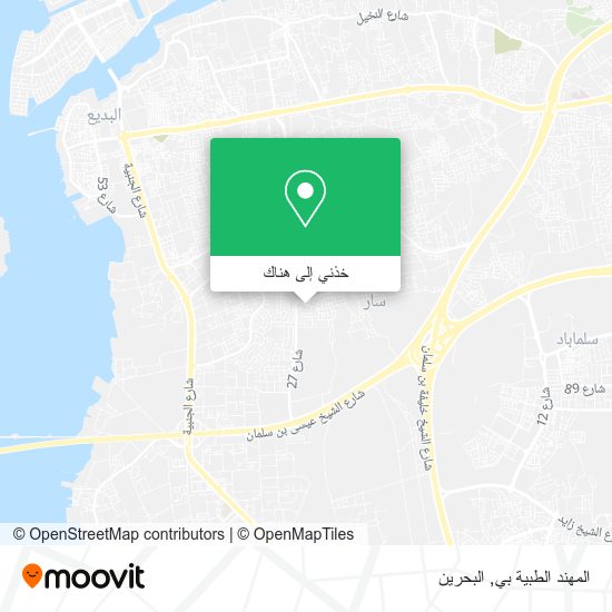 خريطة المهند الطبية بي