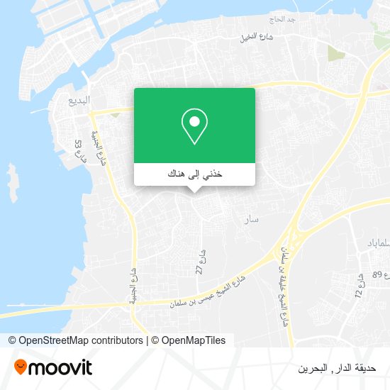 خريطة حديقة الدار