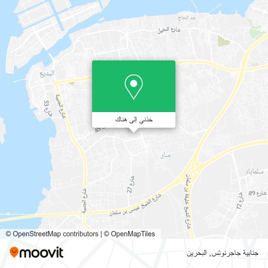 خريطة جنابية جاجرنوتس
