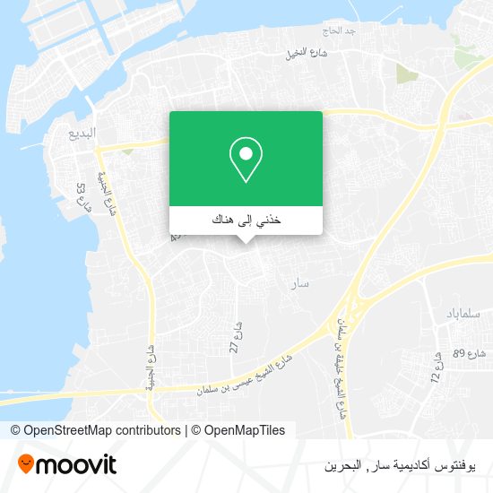 خريطة يوفنتوس أكاديمية سار