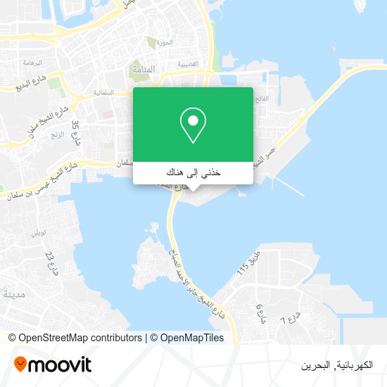 خريطة الكهربائية
