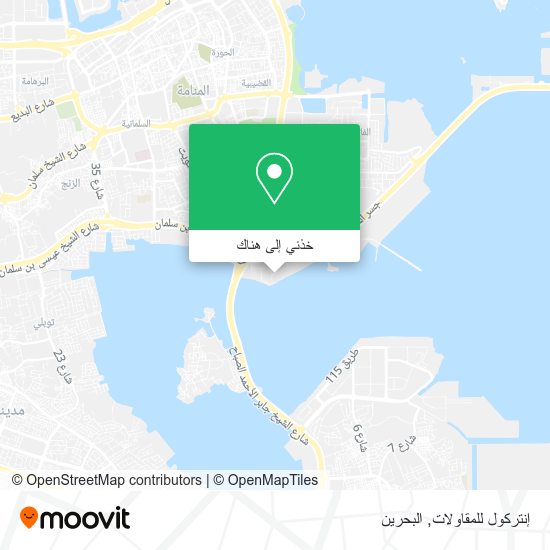 خريطة إنتركول للمقاولات