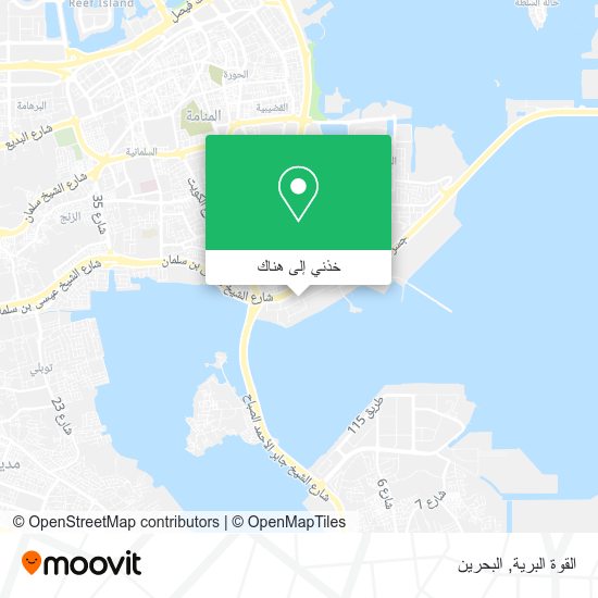 خريطة القوة البرية