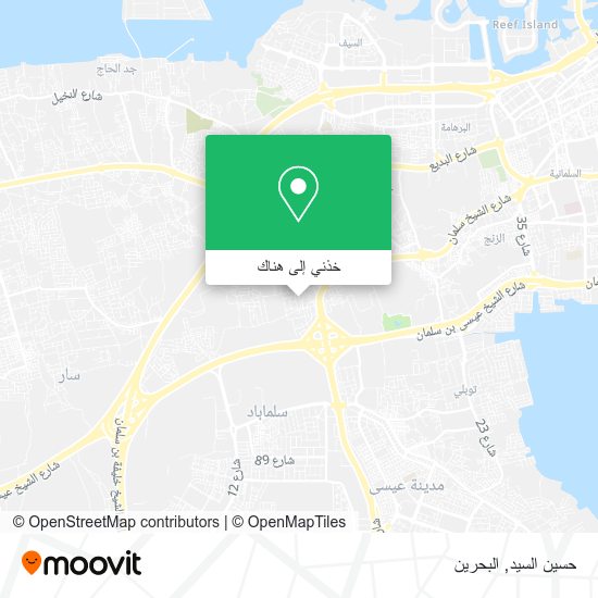 خريطة حسين السيد