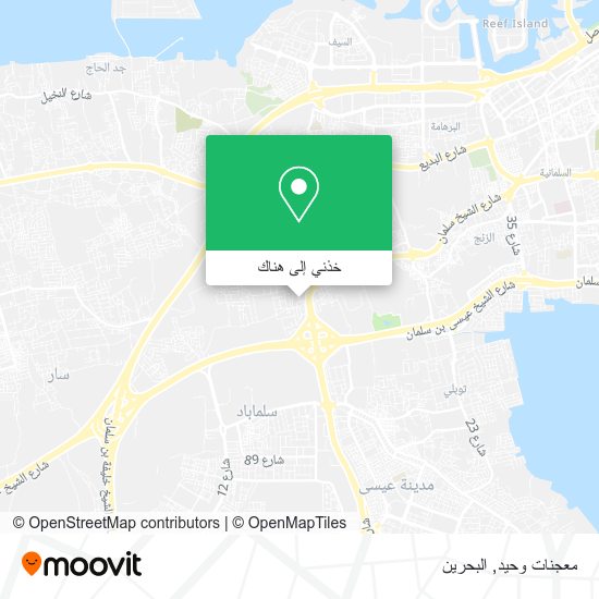 خريطة معجنات وحيد