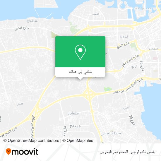 خريطة بامس تكنولوجيز المحدودة