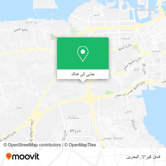 خريطة فندق كيرالا