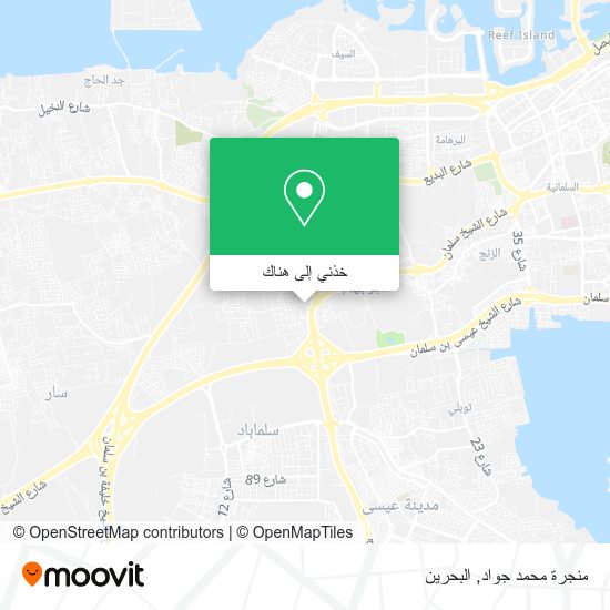 خريطة منجرة محمد جواد