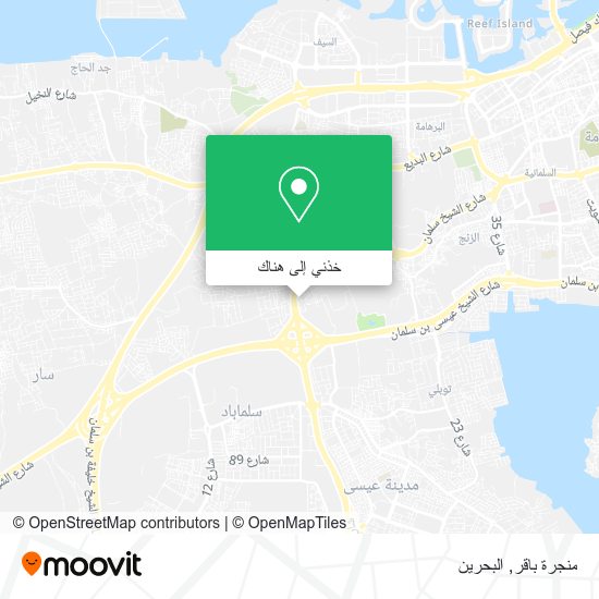 خريطة منجرة باقر