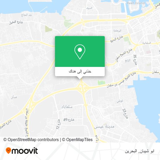 خريطة ابو شيبان