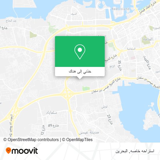 خريطة استراحه خاصه