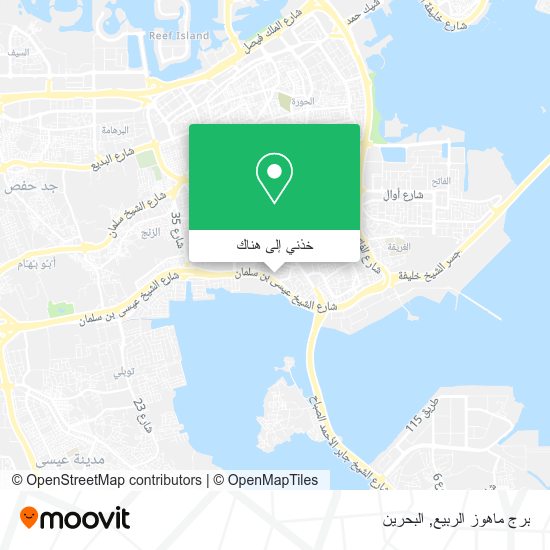 خريطة برج ماهوز الربيع