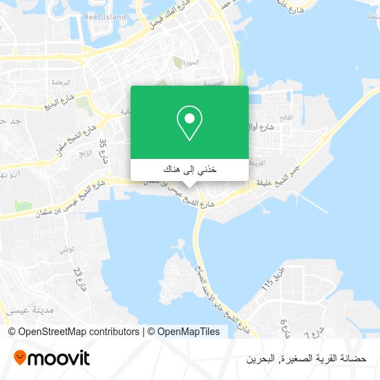 خريطة حضانة القرية الصغيرة