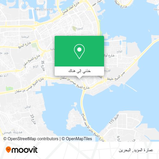 خريطة عمارة المؤيد