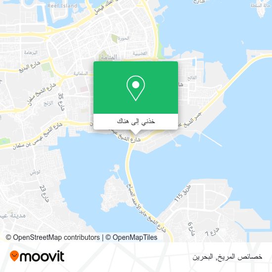 خريطة خصائص المريخ