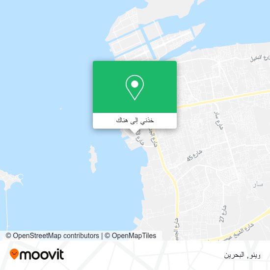 خريطة وينو